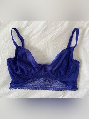Intimately Free People Blue Bra